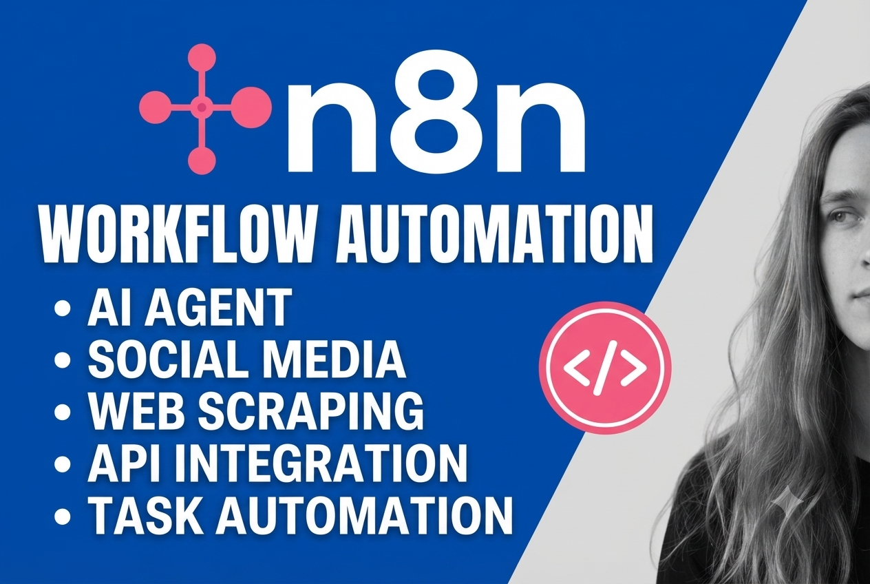 I Will Create Custom AI Agent, Chatbot & n8n Wor...
