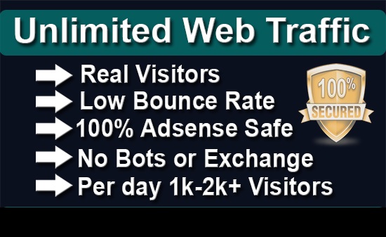 Unlimited Human Visitors Low Bounce Rate By Google YouTube Instagram Twitter Facebook 