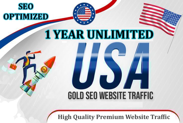 1 Year Daily Unlimited Keyword USA Targeted Real Webs...