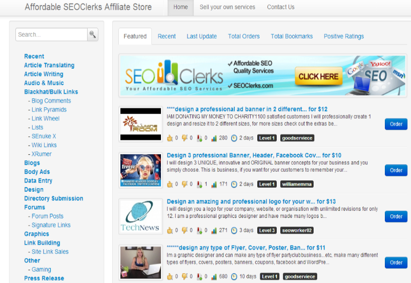 Get Seoclerks Affiliate Script(Earn FREE Income FOREVER)