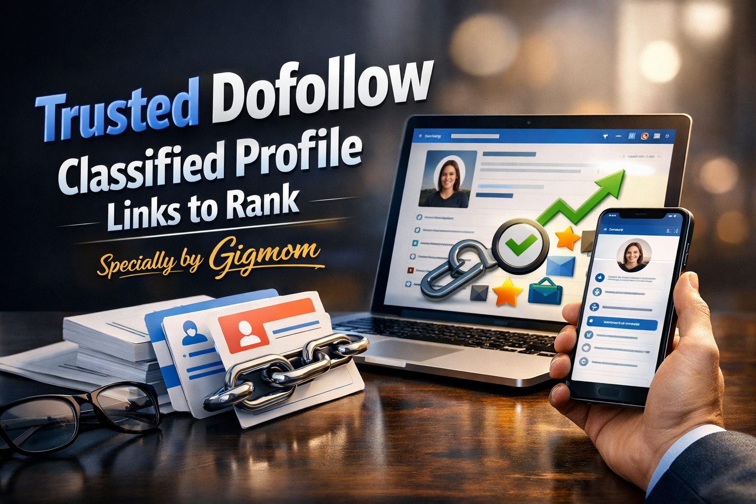 Trusted Dofollow 100 Classified Profile Links to Rank