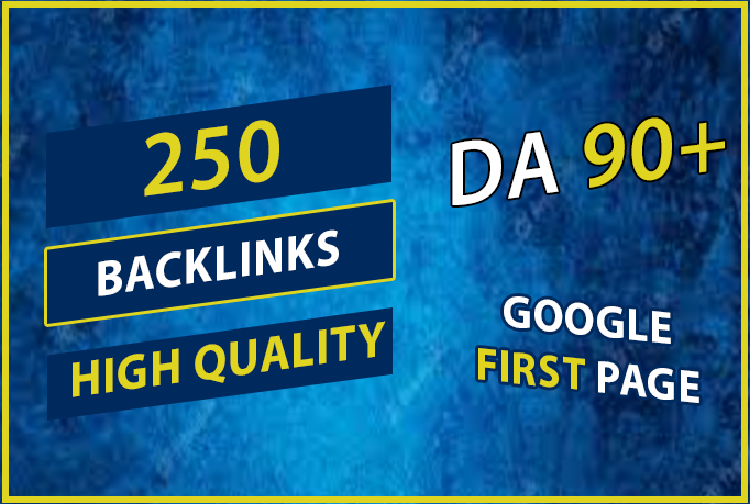 I will Increase Your Ranking with 250+ Do-Follow BACKLINKS