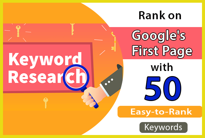 Rank on Google's First Page with 50 GOLDEN keywords