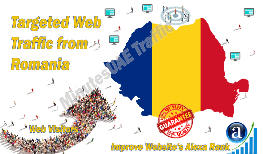 Romanian web visitors real targeted Organic web traffic from Romania