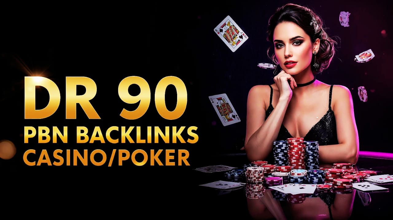 25 Ultimat DA&DR 80-90 PBN Backlinks Casino/Poker/Judi/Gambling/Betting Websites For Rank Boosting