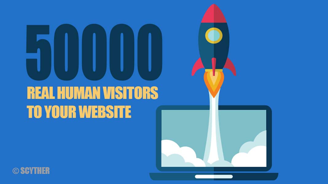 50000 Real Human Worldwide Traffic