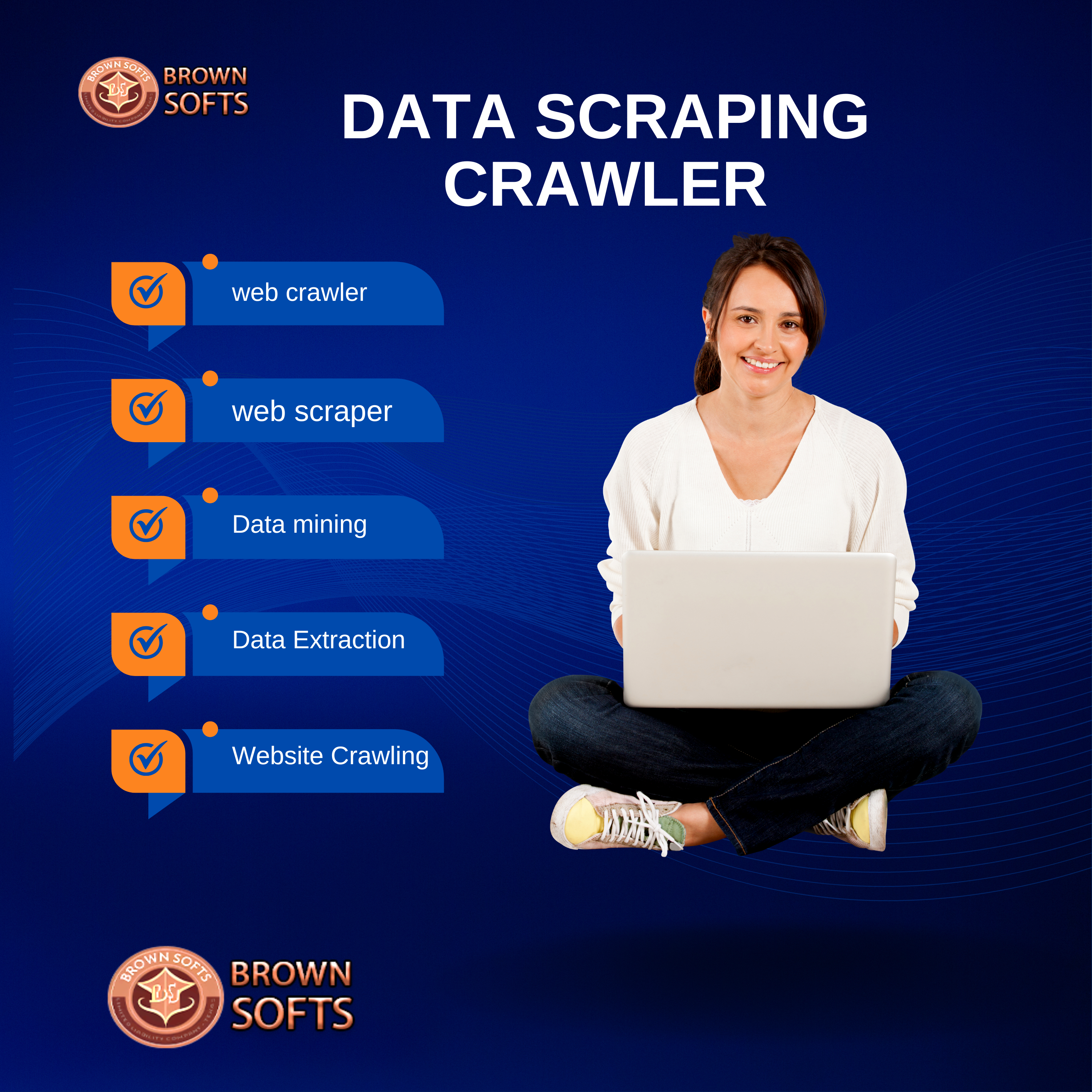 We provide expert data mining, extraction, and web scraping services.