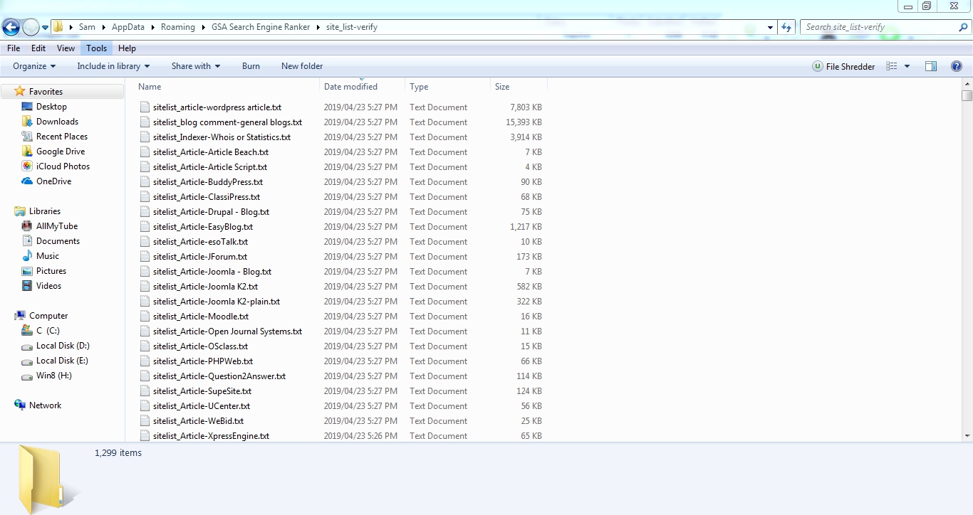 Get GSA Search Engine Ranker V Linklist 800000