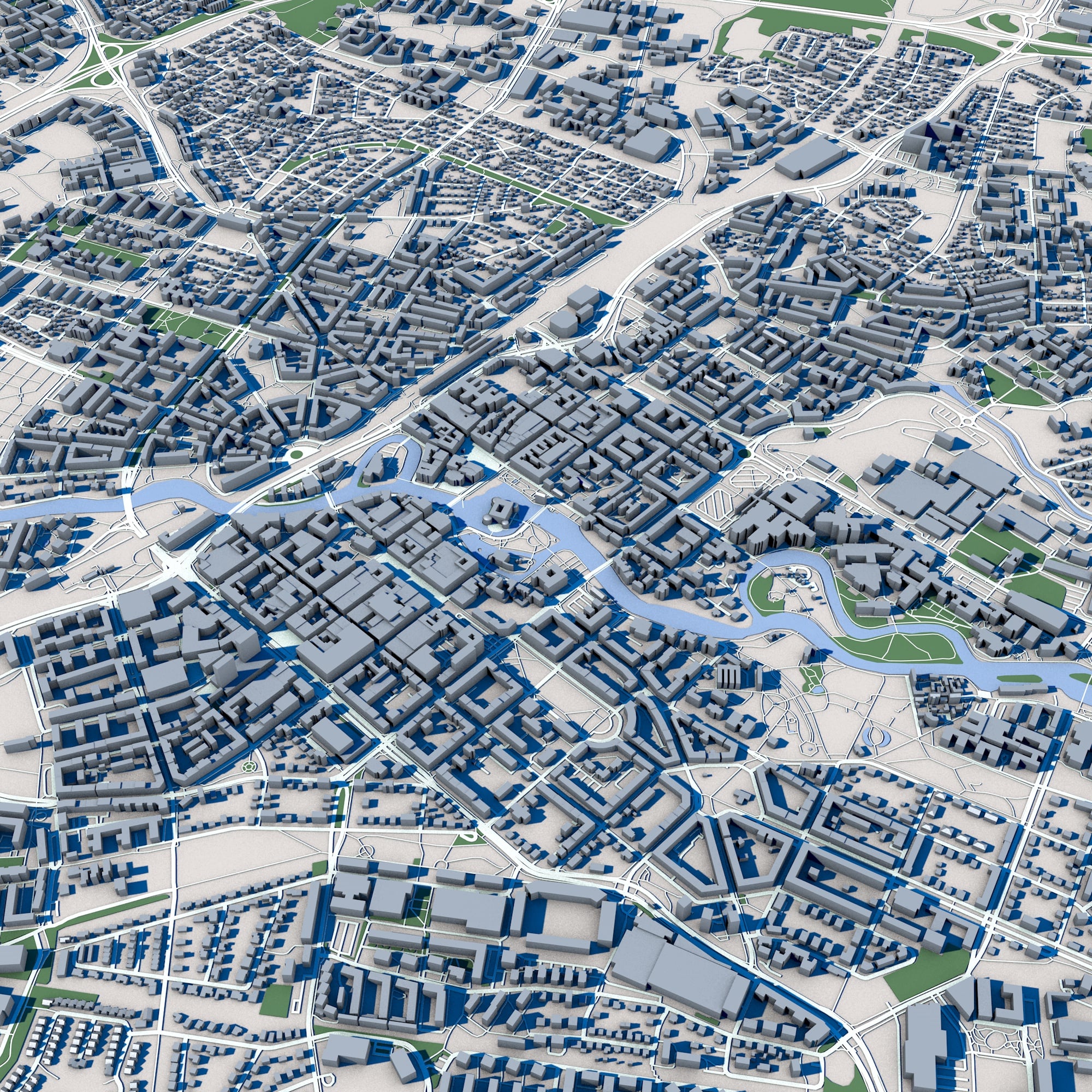 I will create 3D City models from google maps coordinates