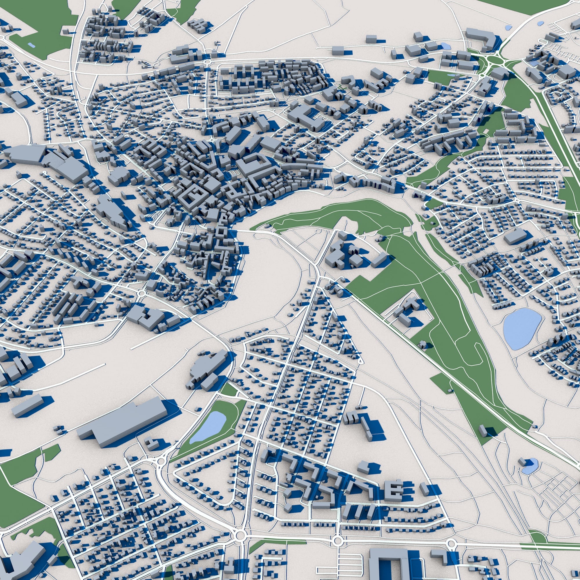 I will create 3D City models from google maps coordinates