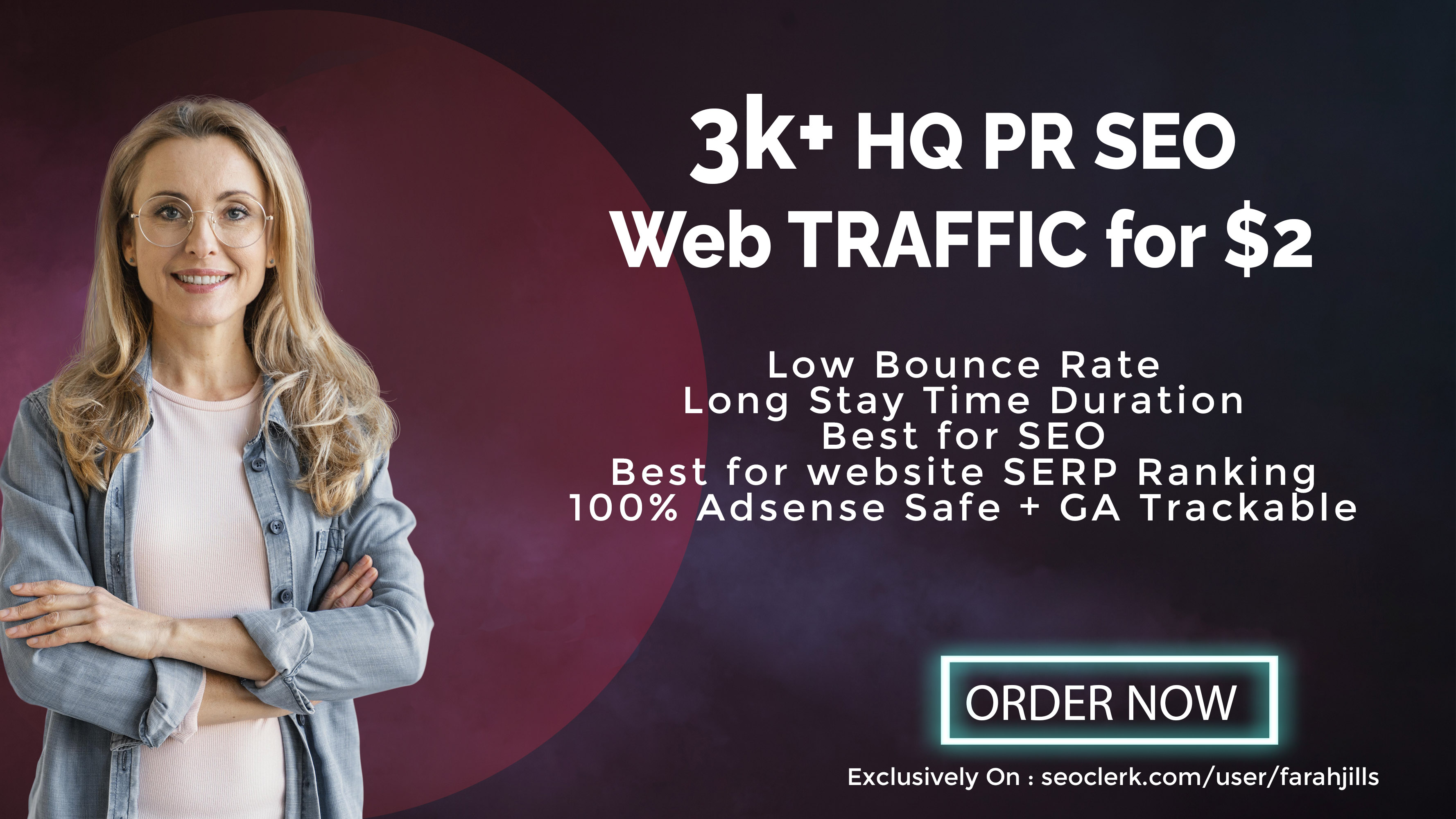 HQ PR SEO TRAFFIC for Boost Alexa and SERP Ranking