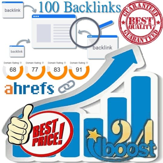 Trusted & Indexed 100 Authority Links (DR 70 to 99)