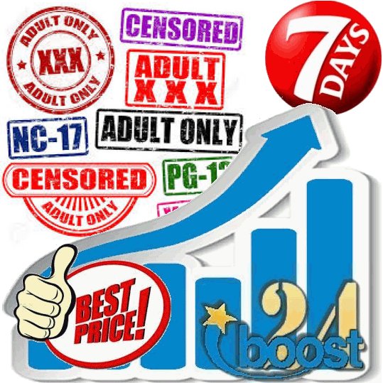 Adult Visitors from TOP20 Adult (XXX) Sites for 7 days