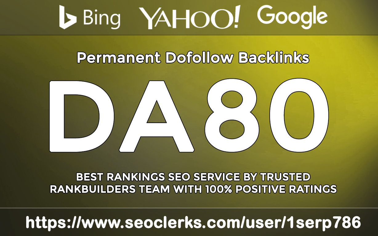 Legiit Premium Dofollow Seo Backlinks