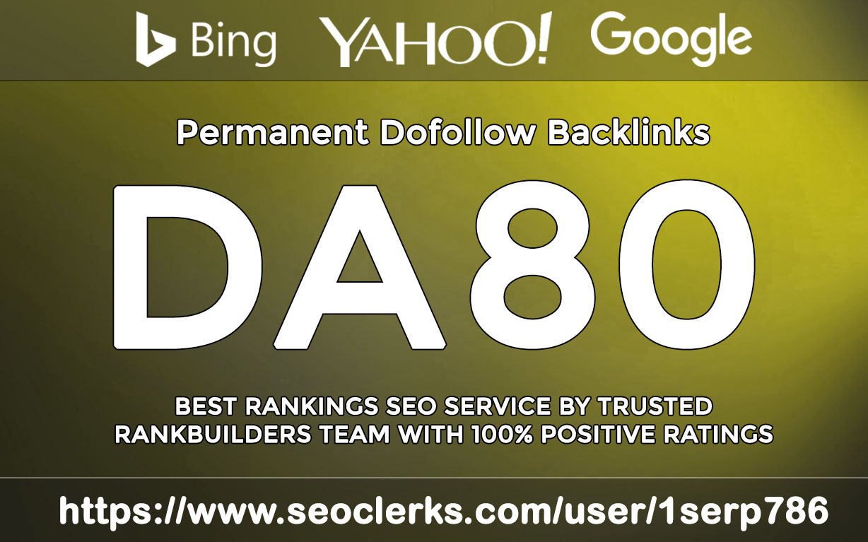 Dofollow Seo Backlinks - Niche Relevant Backlinks