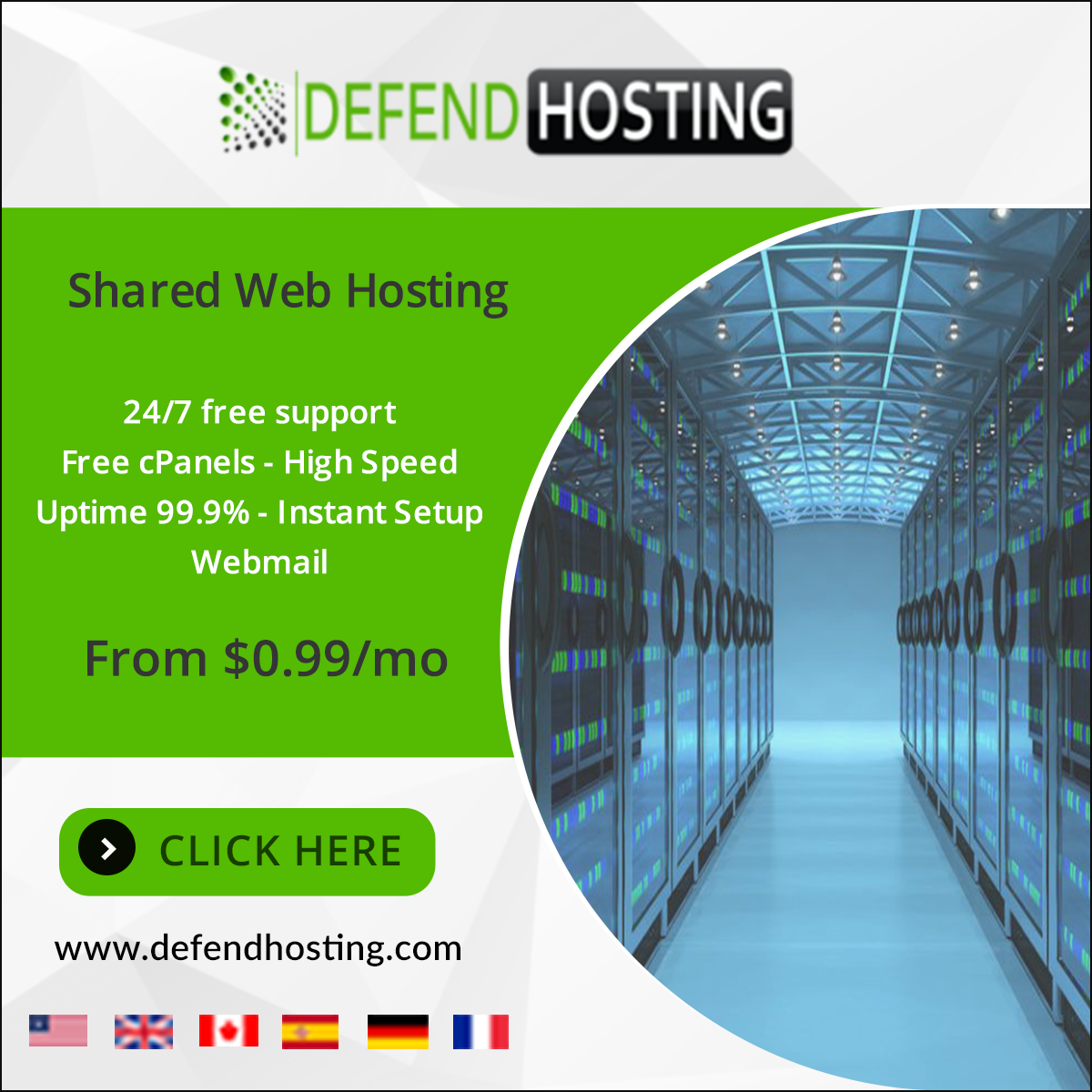 Annual plan website hosting with cPanel. 9 for 12 mon...