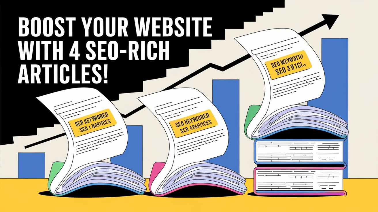 Get 4 SEO-Rich, High-Quality 1000-Word Articles for Your Blog or Website