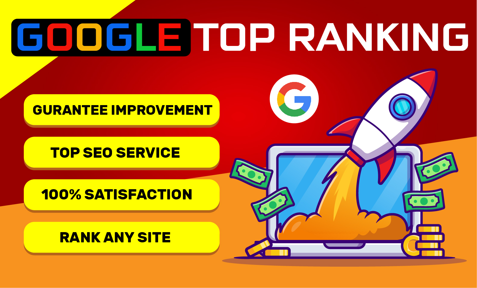 GUARANTEE RANKING IMPROVEMENT SERVICE WITH PROVE NEXT LEVEL BACKLINKS