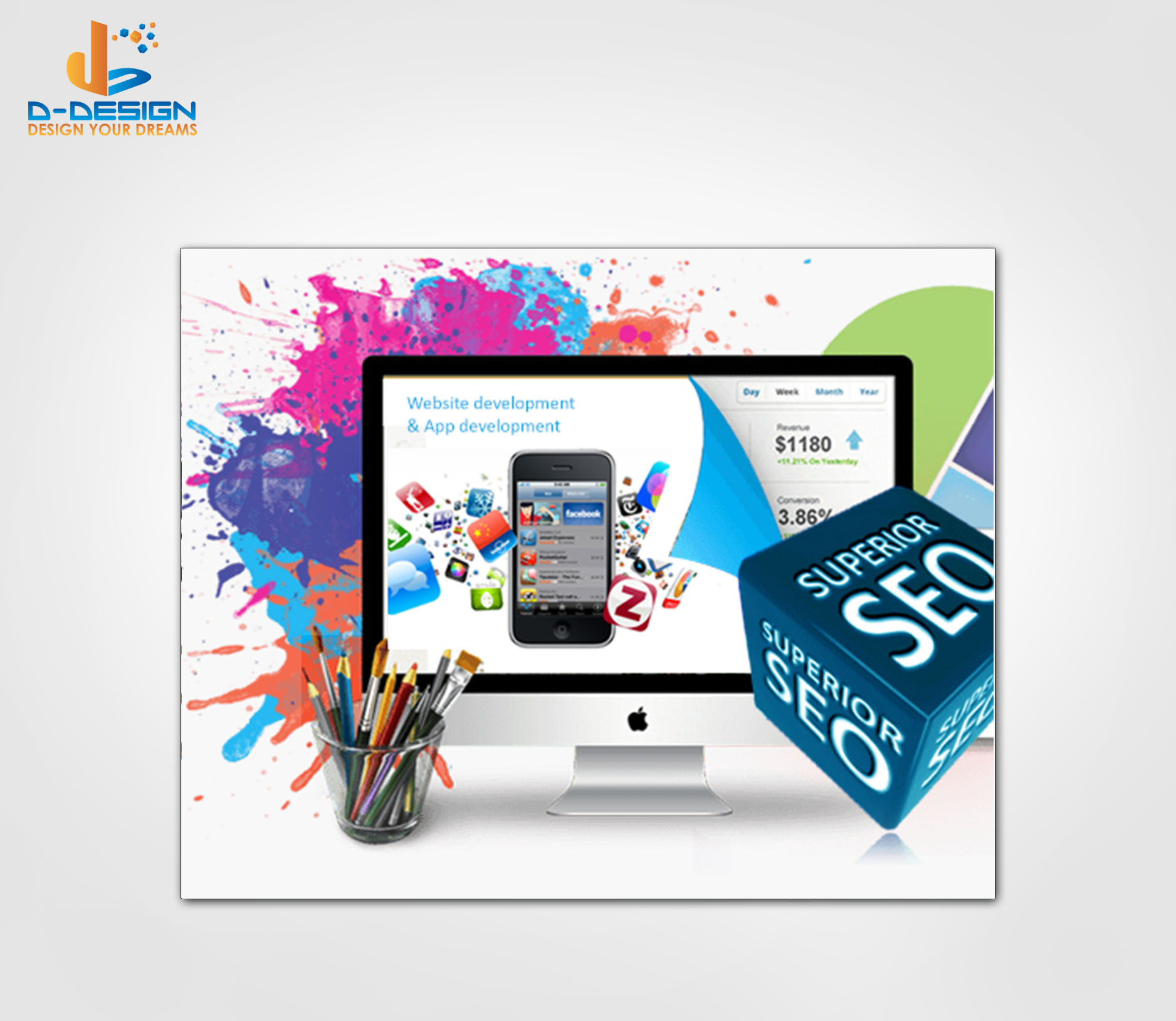 I will do Banner and Header design