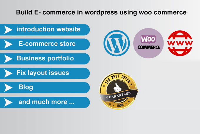I will build responsive WordPress, woocommerce website and blog within 48hrs