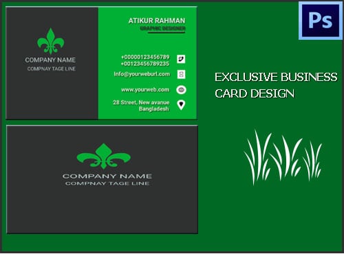 Amazing and unique Business card Design 