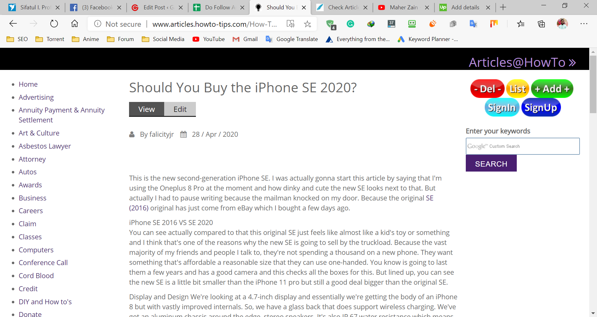 I will write a 1000 word SEO friendly article