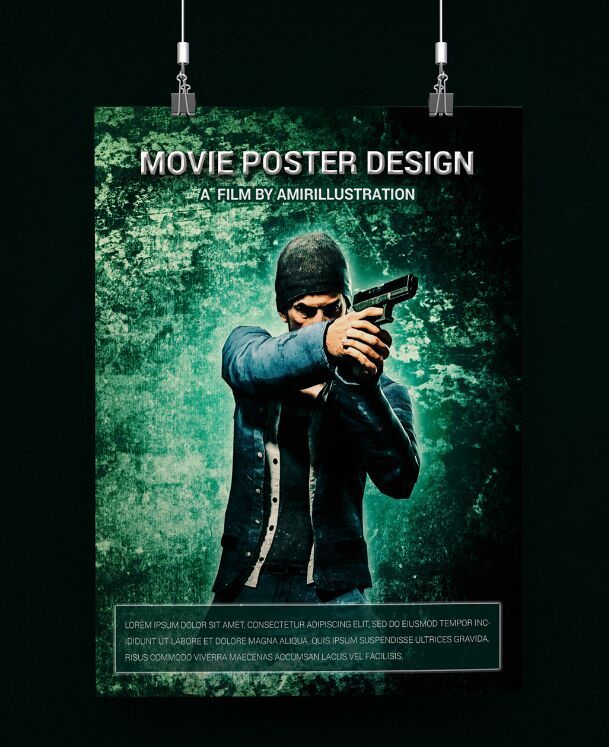 I will design professional poster