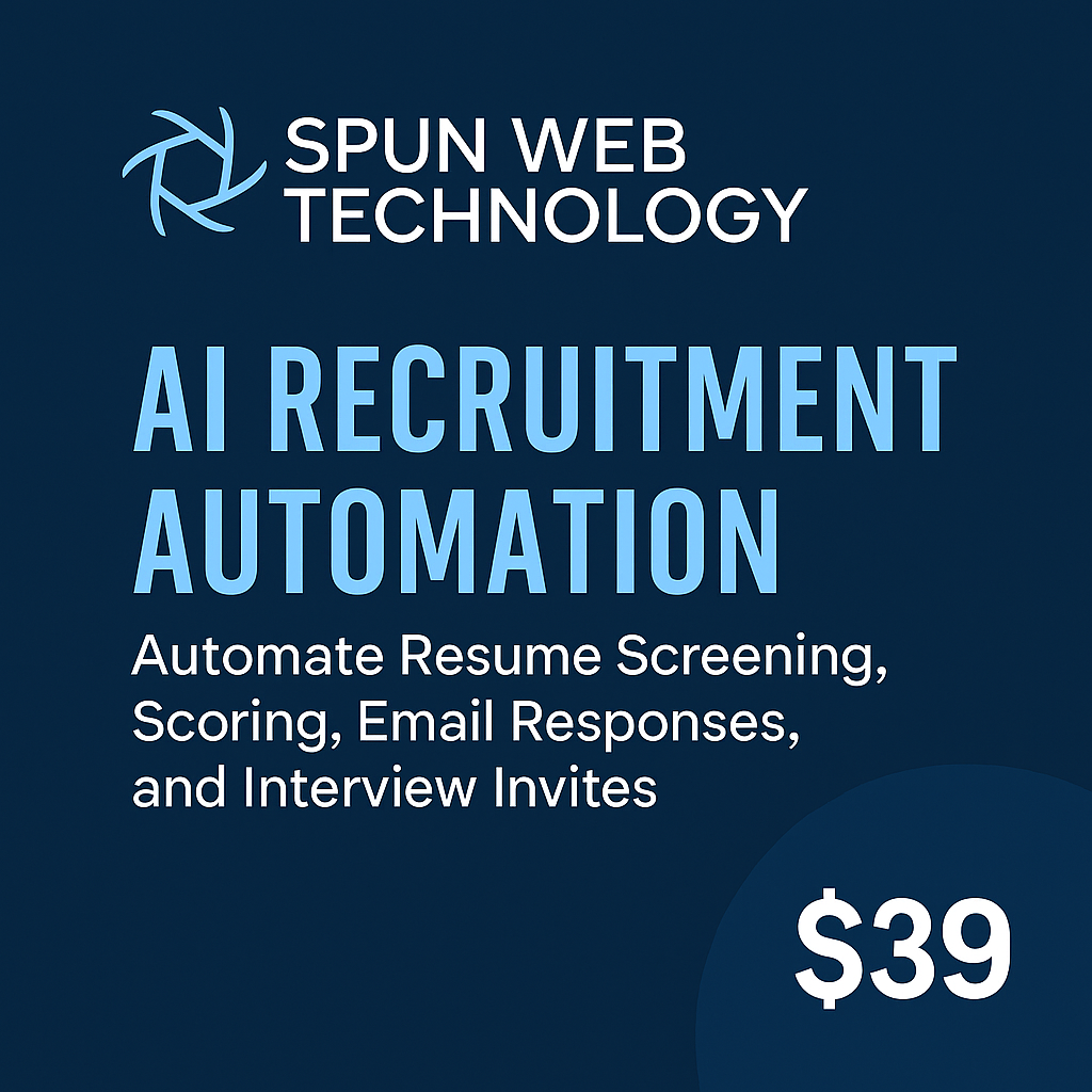 AI-Powered Hiring Automation Blueprint