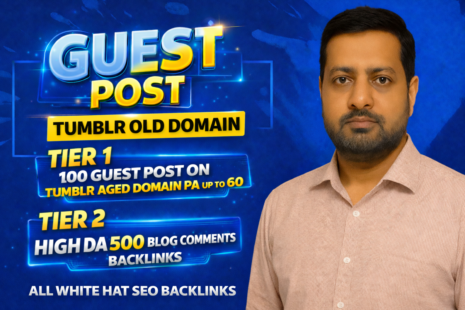 Create 100 Premium Quality Do-follow guest post on Tumblr Old Domain PA Up to 60