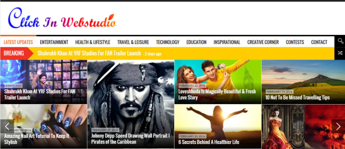 Guest post on fashion, celebrity and lifestyle blog in 24hrs