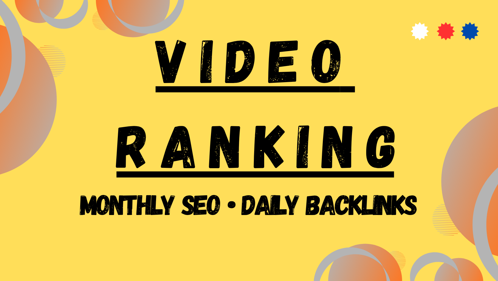 VIDEO RANKING SEO &ndash; MONTHLY CAMPAIGN WITH DAILY BACKLINKS