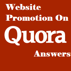 Fast promotion your website on Quora Answers with live URL