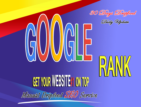 Google #1 Top Your Website 30 Days Organic SEO Backlinks