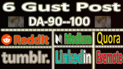 SUPERSTRONG DA90+ Guest Post On 6 Website Fast Google Indexing