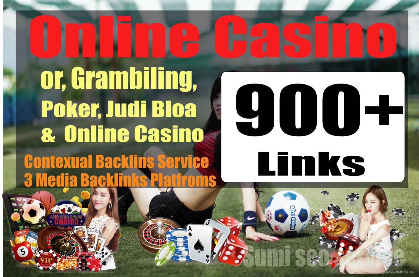 900 Casino Backlinks from Gambling, Online Casino & Poker web2.0 sites