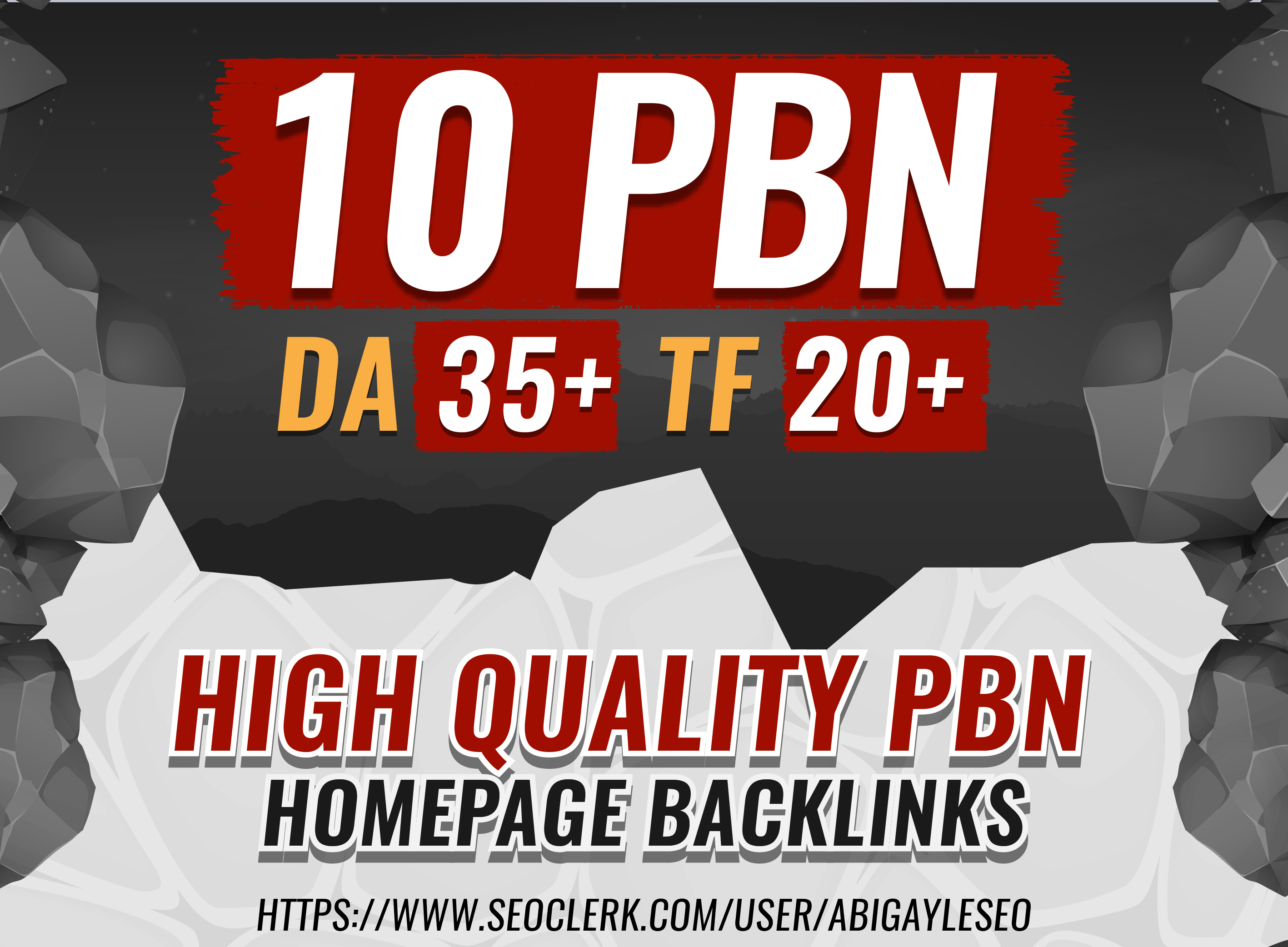 Make 10 Permanent High DA PA Contextual PBN Backlinks