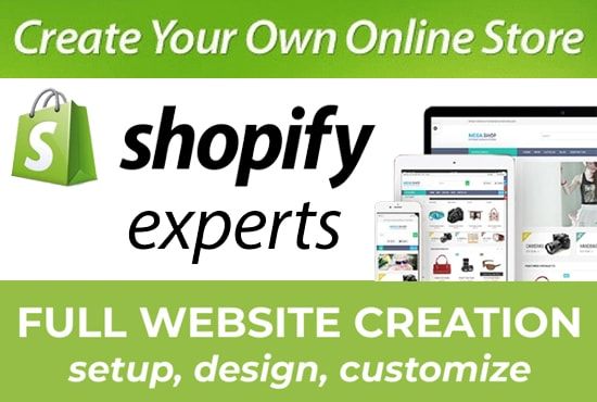 I will build pro quality shopify store & edit, customize shopify store