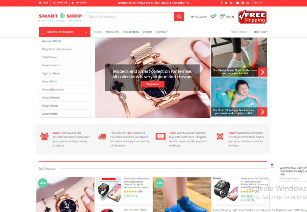 I will give premium ecommerce wordpres website 