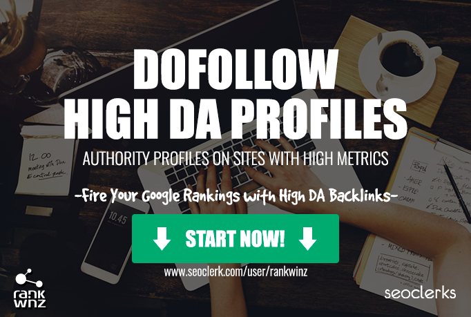 High DA Profiles on Authority and Real Aged sites, MANUAL WORK