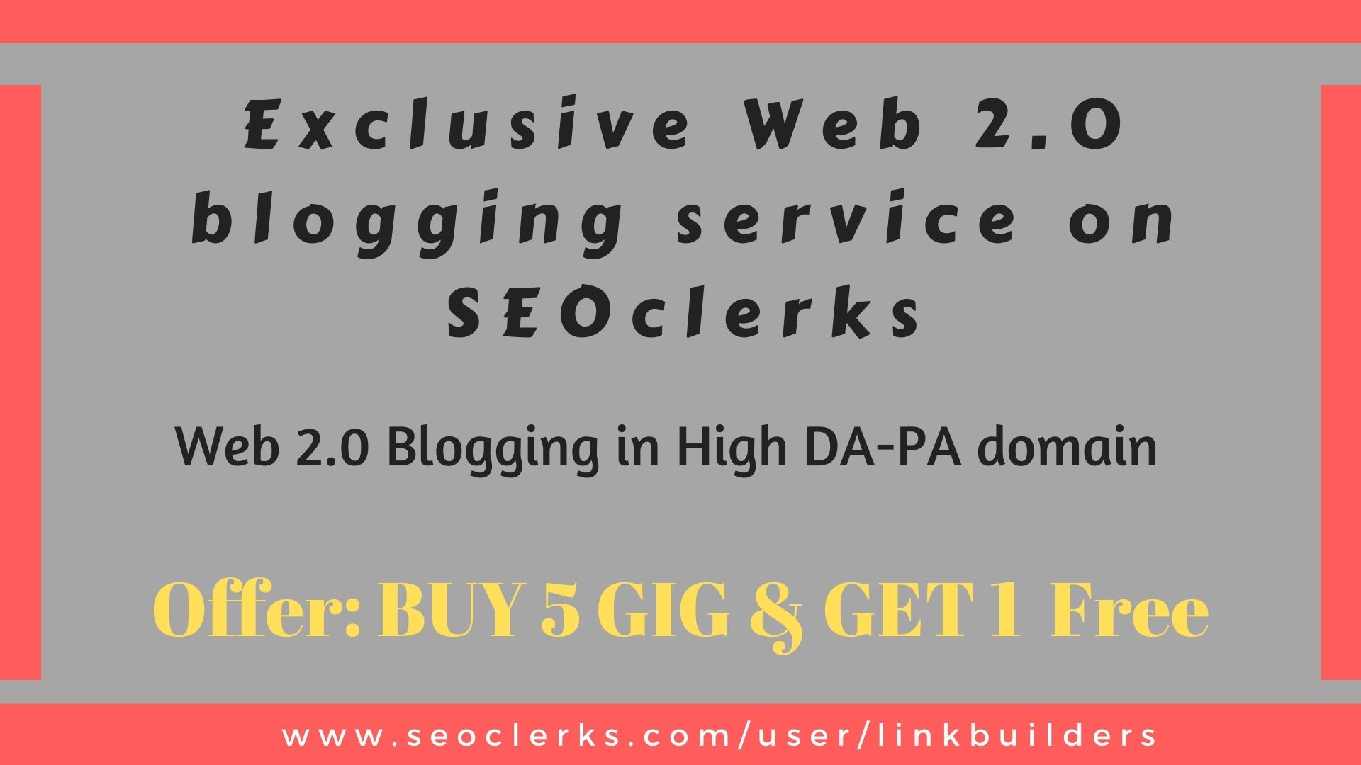 I will make 20 web 2.0 backlinks + 10 Bookmarking On High DA-PA website