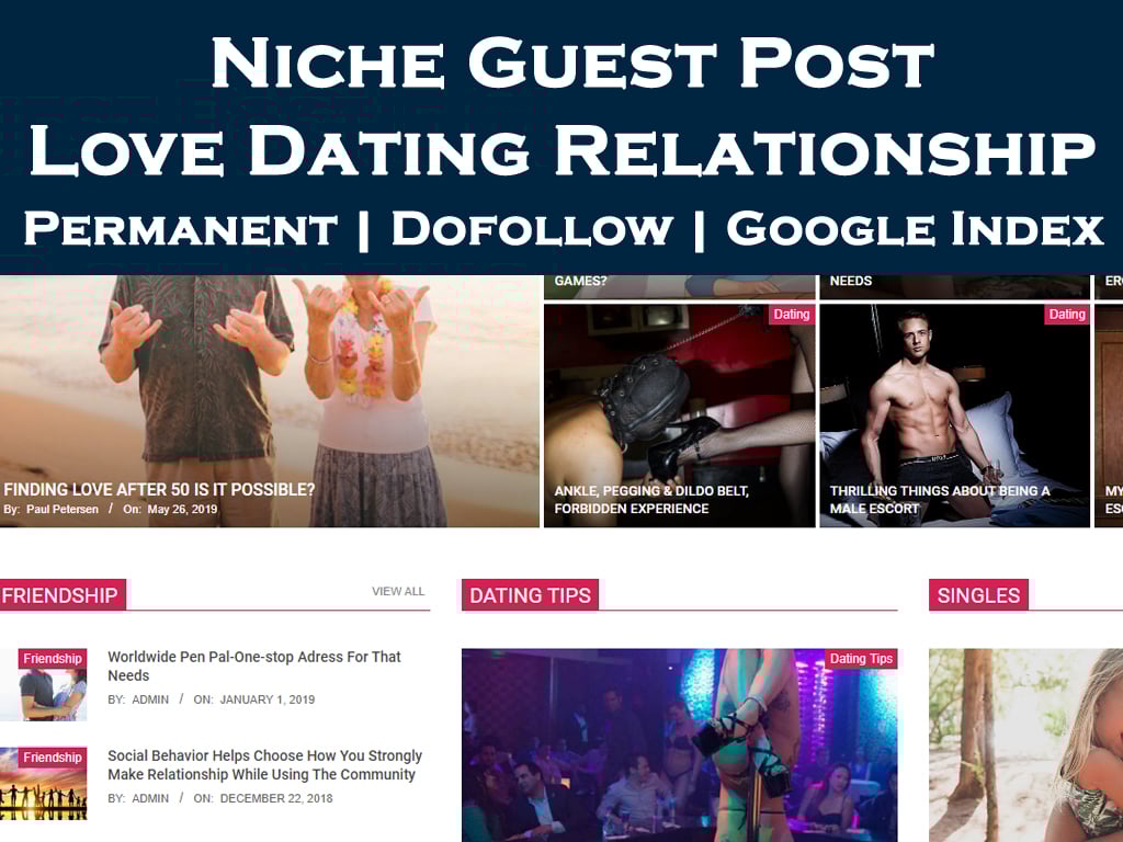 Write and Publish Guest Post on Love Dating Relationship Blog 