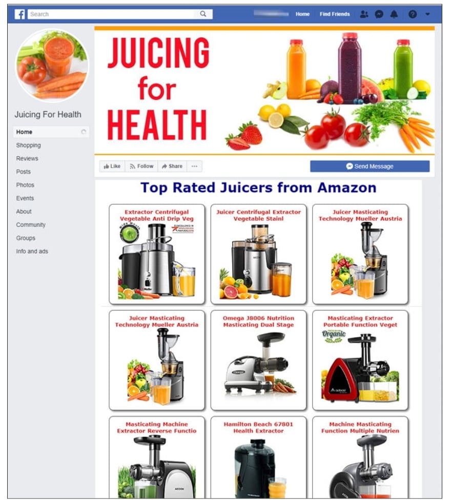 Create 4 Streams of Income Affiliate Store on Facebook 