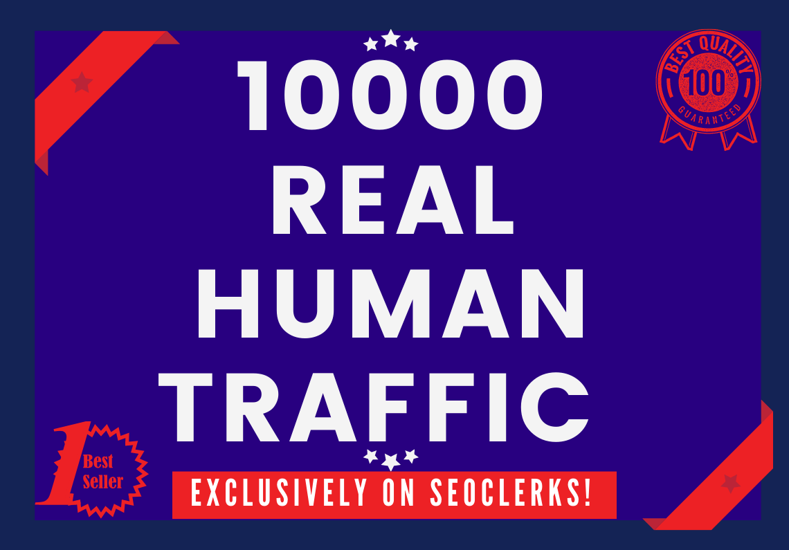 Send 10000+ human traffic from Google, yahoo Etc.