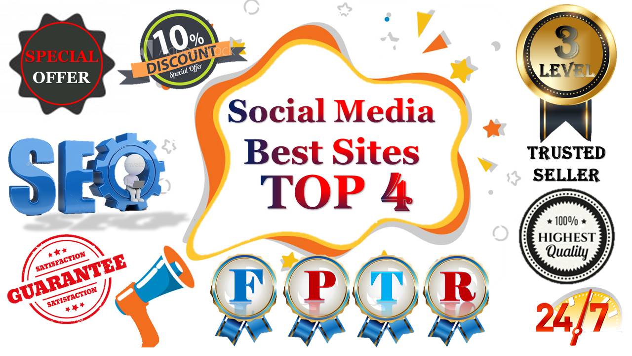TOP 4 Social Media 10,500 Pinterest/Web share/Reddit/Tumblr Social Signals Help To Increase Website