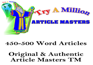 450-500 Words Article Writing Service