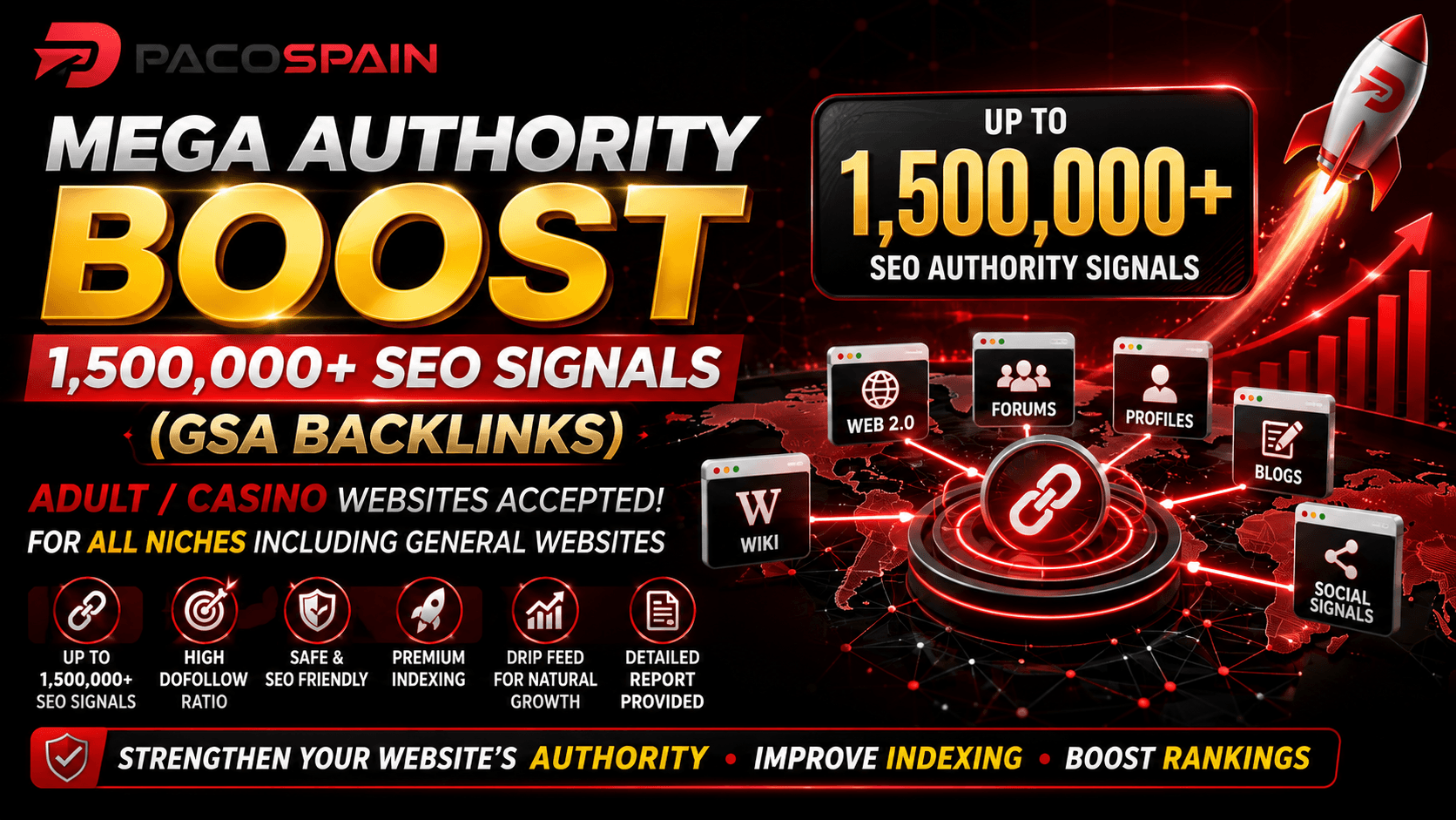 Mega Authority Boost &ndash; Large Scale SEO Reinforcement Campaign
