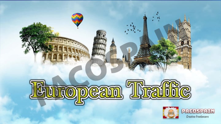 European Website Traffic For 1 Month