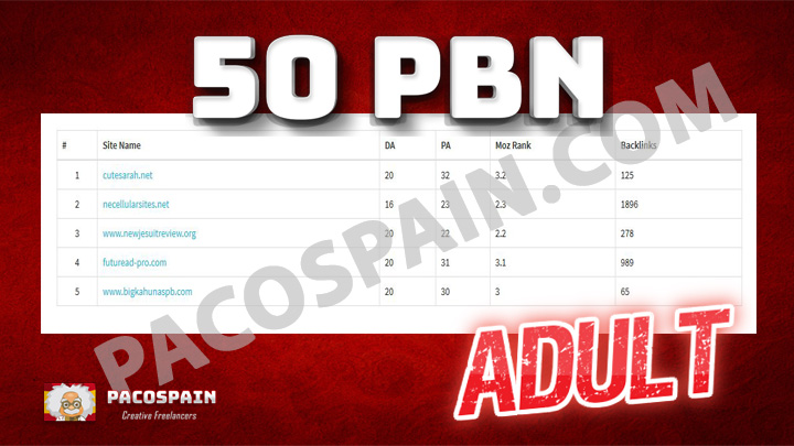 50 PBN For Adult/casino Websites - Quality Adult/casino SEO