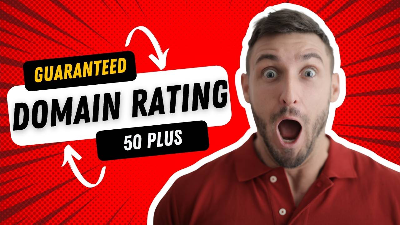 DR Increase SEO service, 50+ Guaranteed