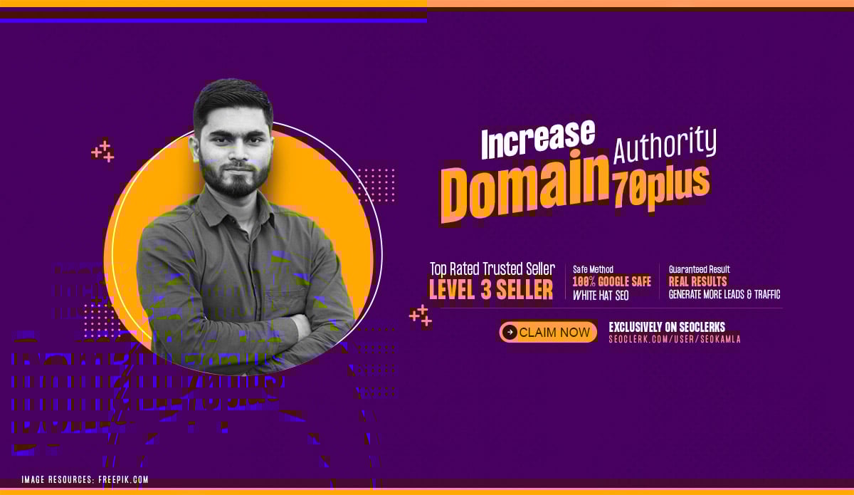 Guaranteed - Increase Your Website's Domain Authority Moz DA 70+